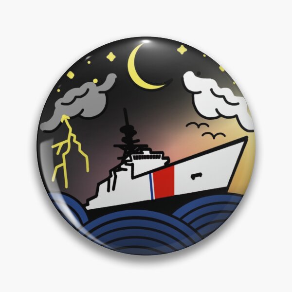 Item preview, Coast Guard Night & Day designed and sold by AlwaysReadyCltv.
