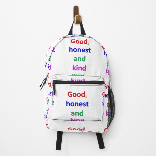 Item preview, Font in different colors says Good, honest and kind designed and sold by Vicky Rodden.