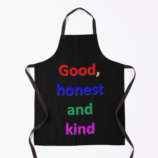 Item preview, Font in different colors says Good, honest and kind designed and sold by Vicky Rodden.