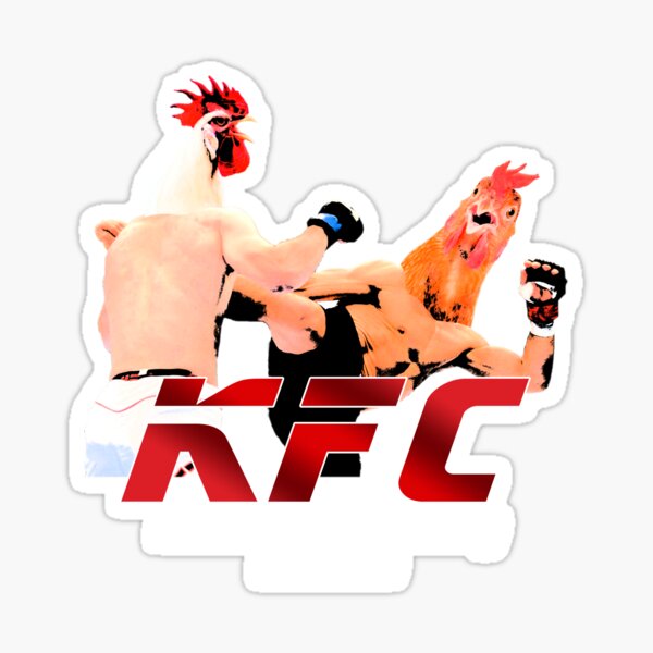 Kentucky Fighting Chicken Sticker