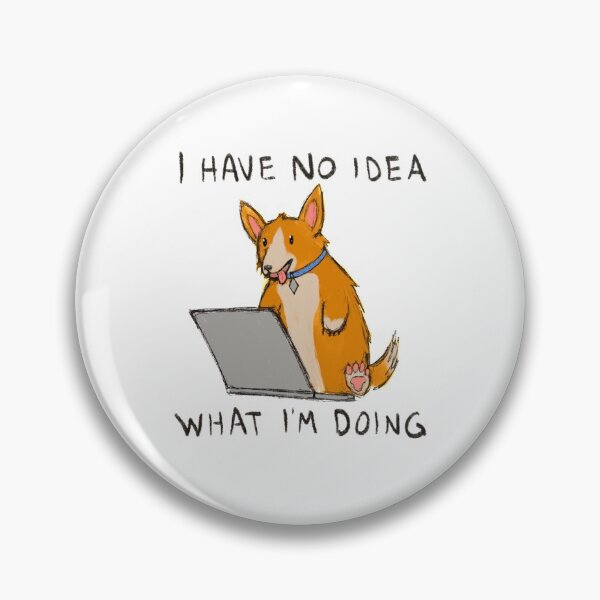 Artikelvorschau, Verwirrter Computer Corgi entworfen und verkauft von RedBerryDesign.