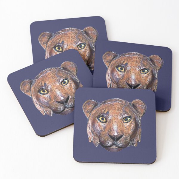 Item preview, Ur lion (2) (on blue) designed and sold by DotorEaon.