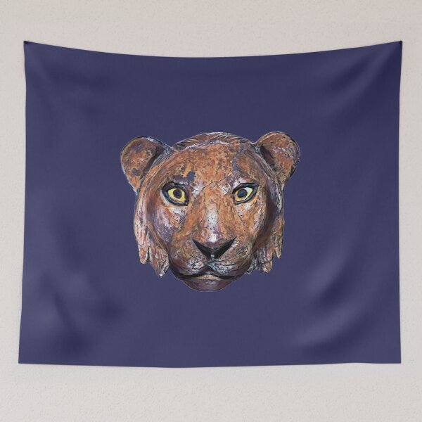 Item preview, Ur lion (2) (on blue) designed and sold by DotorEaon.