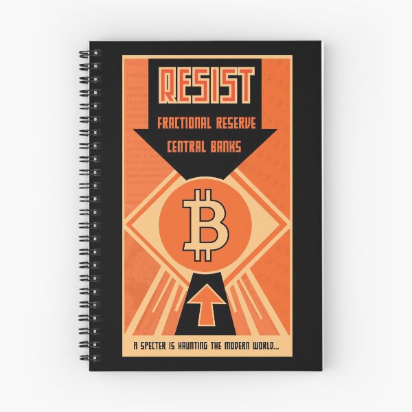 Item preview, Bitcoin Resist designed and sold by AceOneDesign.