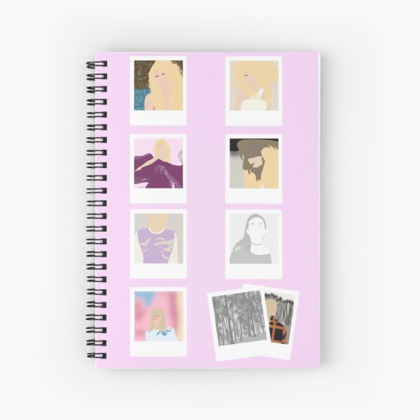 Discographie de Taylor Swift (jusqu'à présent) - Polaroid Edition Cahier à spirale