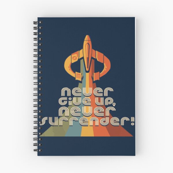 Item preview, never give up never surrender designed and sold by Crosslete.