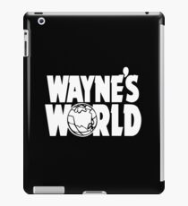 Wayne's World (HD vector graphic) iPad Case/Skin