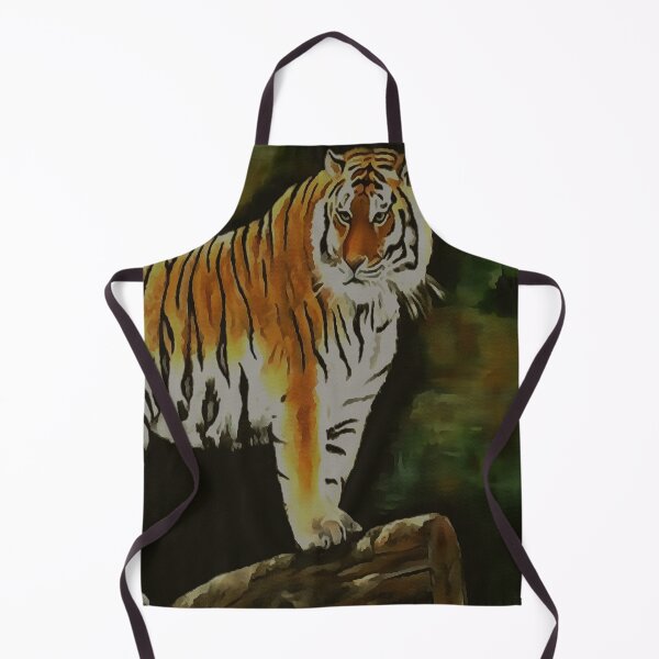 Item preview, Standing Tiger Safari Animal Art designed and sold by taiche.