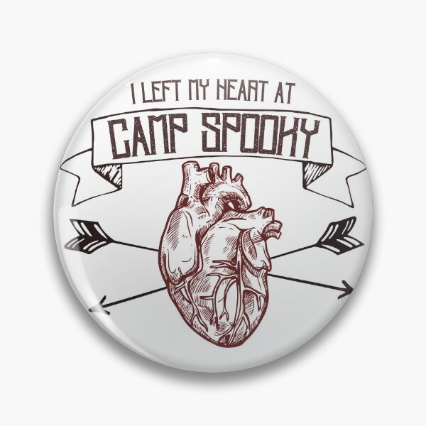 Item preview, I left my heart at Camp Spooky Monster Camp designed and sold by dontdoellisd.