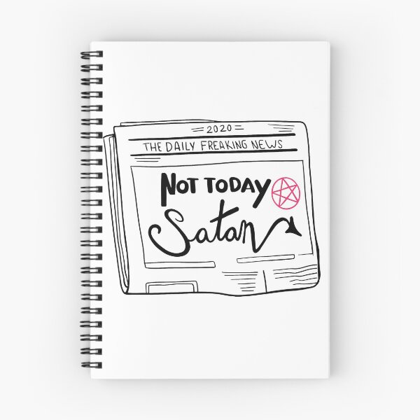 Item preview, Not today satan designed and sold by Experiencia Lunar.