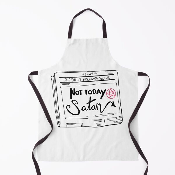 Item preview, Not today satan designed and sold by Experiencia Lunar.