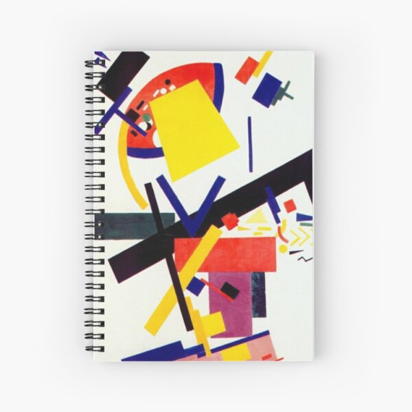  Супрематизм: Kazimir Malevich Suprematism Work Spiral Notebook