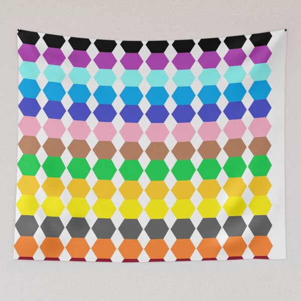 Item preview, Hexagon pattern designed and sold by Creative fashion Mix.