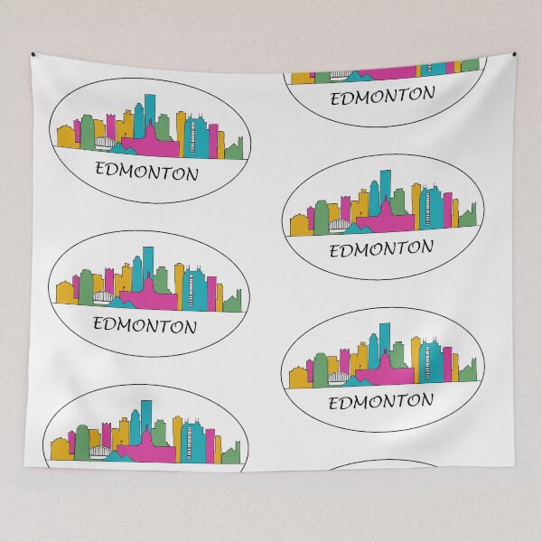 Item preview, Edmonton, Alberta Skyline designed and sold by alagdesigns.