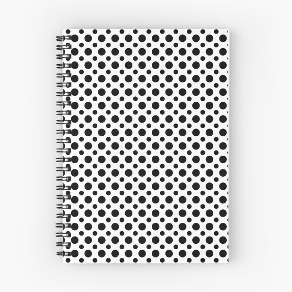 Item preview, Small and large black minimalist polka dots designed and sold by RoguePixel.
