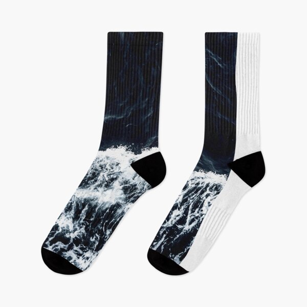 Item preview, The Ocean Made Me Salty - Blue Ocean waves designed and sold by The Full Cart.