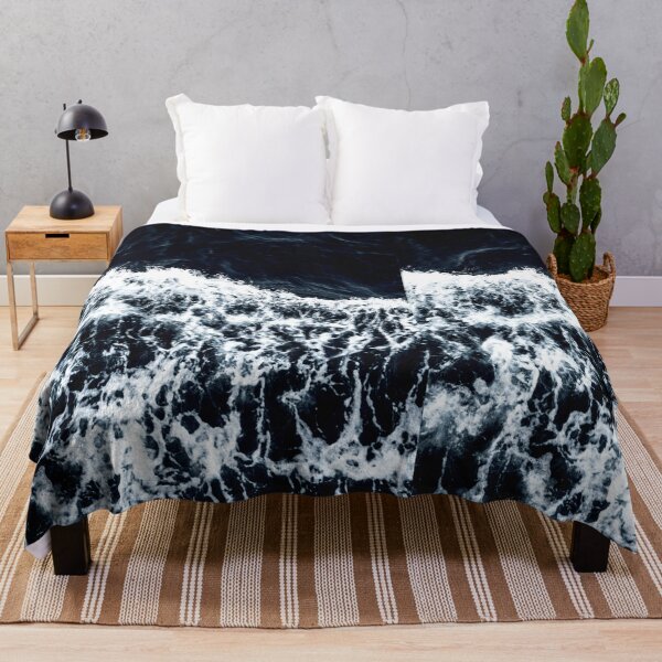 Item preview, The Ocean Made Me Salty - Blue Ocean waves designed and sold by The Full Cart.