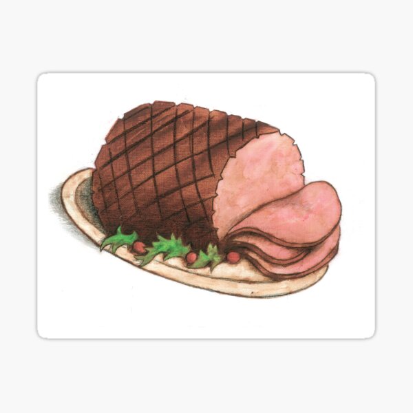 Ham! Sticker