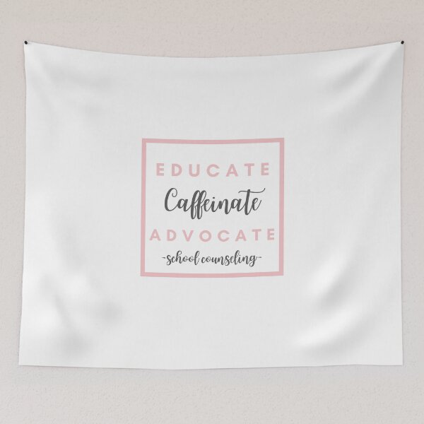 Item preview, Educate Caffeinate Educate School Counseling 2021 Gift Guidance Counselor designed and sold by natalieritchie.