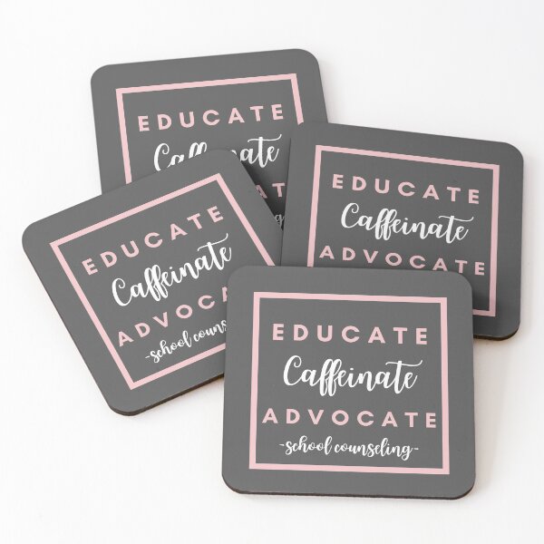 Item preview, Educate Caffeinate Educate School Counseling 2021 Gift Guidance Counselor designed and sold by natalieritchie.
