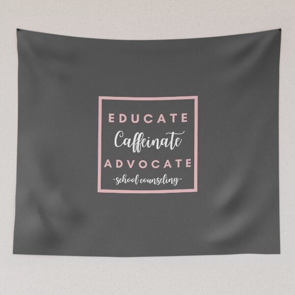 Item preview, Educate Caffeinate Educate School Counseling 2021 Gift Guidance Counselor designed and sold by natalieritchie.