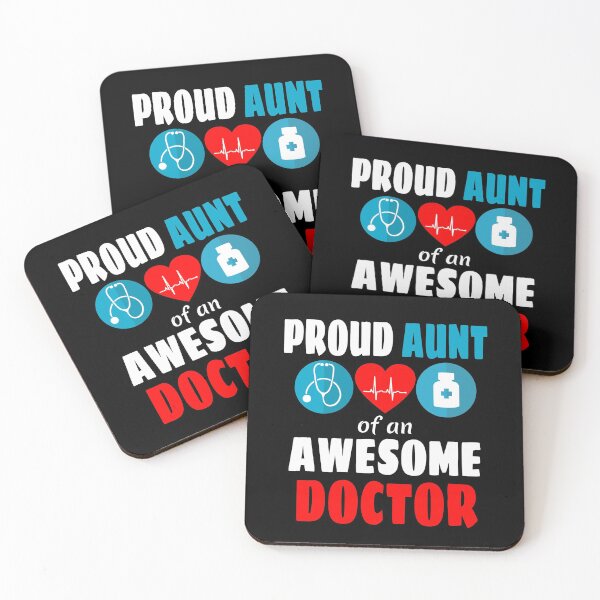 Item preview, Proud aunt of an awesome doctor designed and sold by CraftsforKai.