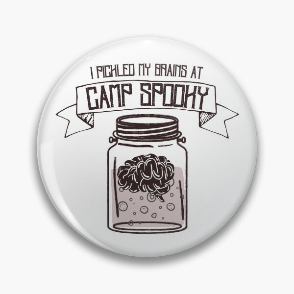 Item preview, I pickled my brains at Camp Spooky Monster Camp designed and sold by dontdoellisd.