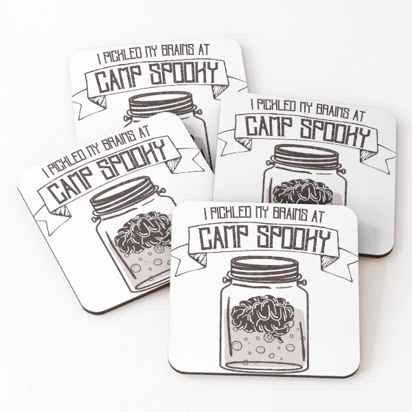 Item preview, I pickled my brains at Camp Spooky Monster Camp designed and sold by dontdoellisd.
