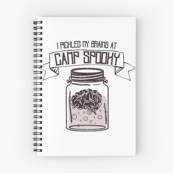 Item preview, I pickled my brains at Camp Spooky Monster Camp designed and sold by dontdoellisd.