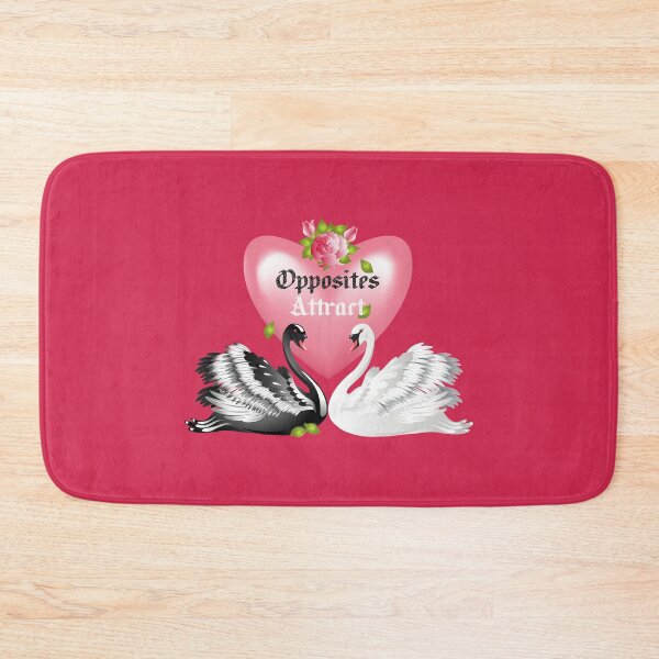 Item preview, Opposites Attract (on Bright Pink) designed and sold by PawsitiveMum.