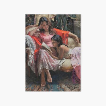 Item preview, Sapphic Renaissance Painting designed and sold by VanillaBubble.