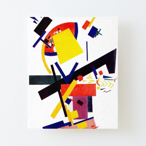 Супрематизм: Kazimir Malevich Suprematism Work Canvas Mounted Print