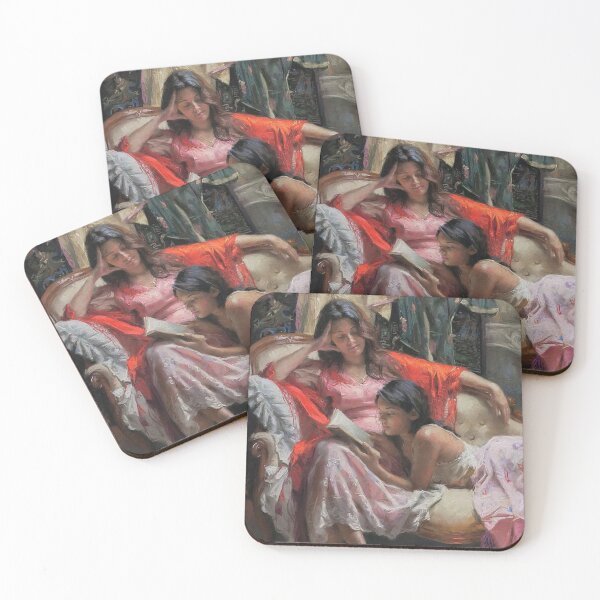 Item preview, Sapphic Renaissance Painting designed and sold by VanillaBubble.