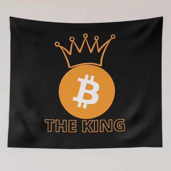 Item preview, Bitcoin - The King of Crypto Currencies designed and sold by Scubaloppy.