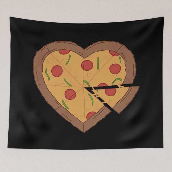 Item preview, A Pizza My Heart designed and sold by julipjulip.