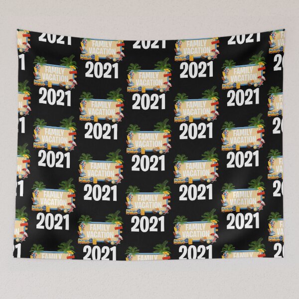 Item preview, Family Vacation 2021, I Want to Travel Again 2021 designed and sold by BitcoinBros.