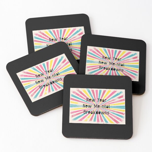 Item preview, New year new mental breakdowns, de-motivational humor, snarky humor  designed and sold by The Snarky  Psychologist.