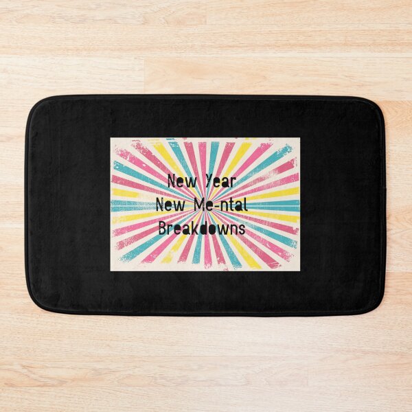 Item preview, New year new mental breakdowns, de-motivational humor, snarky humor  designed and sold by The Snarky  Psychologist.