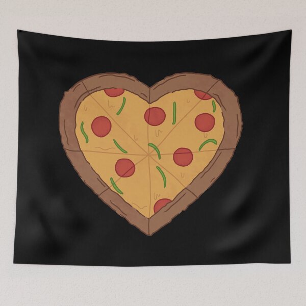 Item preview, Pizza Heart designed and sold by julipjulip.