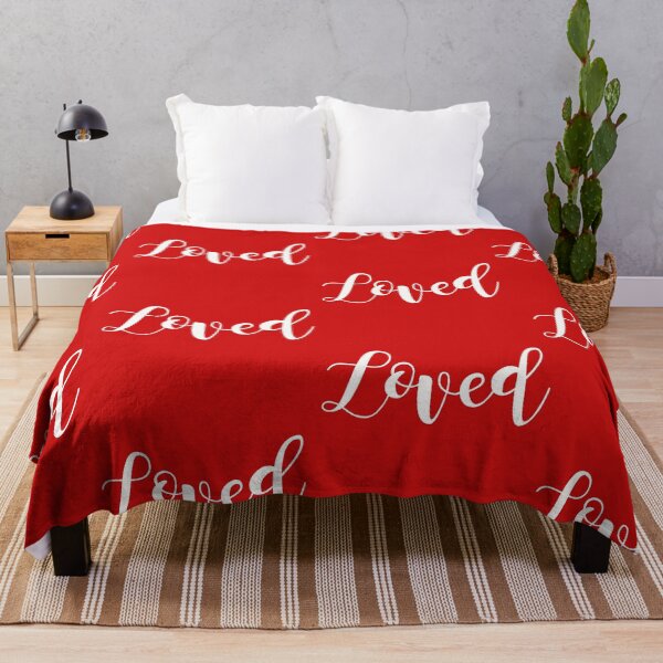 Item preview, Loved red designed and sold by MandVDesigns.