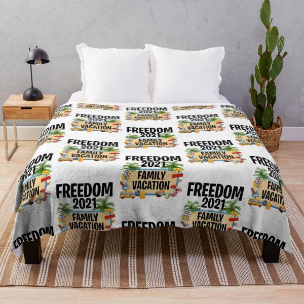 Item preview, Family Vacation 2021, Freedom I Want to Travel Again 2021 designed and sold by BitcoinBros.