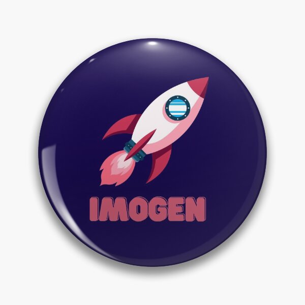 Item preview, Imogen Personalised Spaceship designed and sold by melbournegirl.