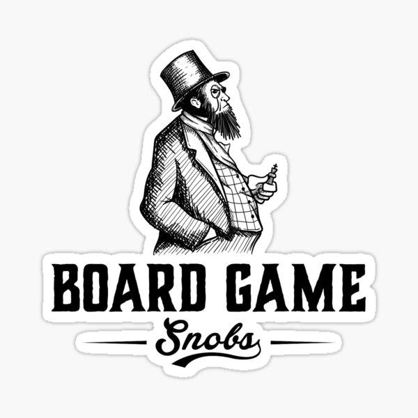 Item preview, Board Game Snobs designed and sold by GatewayNetwork.