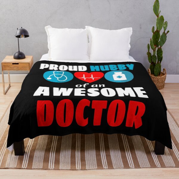 Item preview, Proud hubby of an awesome doctor designed and sold by CraftsforKai.