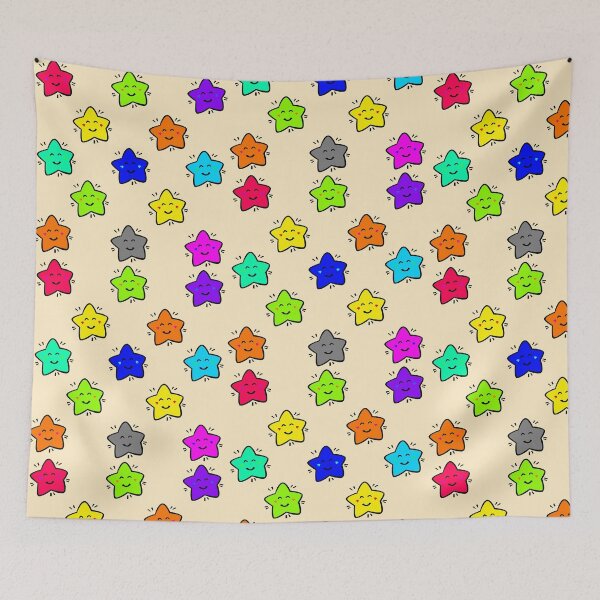 Item preview, Smiling stars designed and sold by WASAN  DESIGNS.