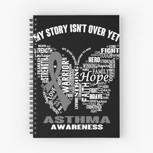 Item preview, My Story Isn't Over Yet Asthma Awareness designed and sold by RidnerStore.