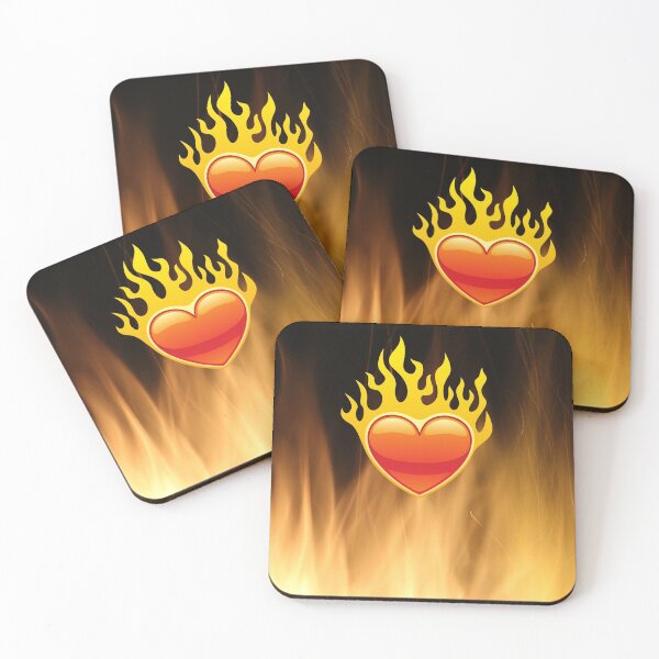 Item preview, Burning Heart designed and sold by Rritu.