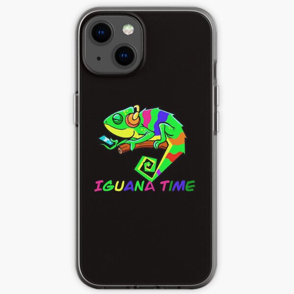 IGUANA TIME Birthday Gift iPhone Soft Case