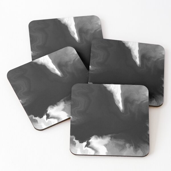 Item preview, Black and white marble  designed and sold by byohood.