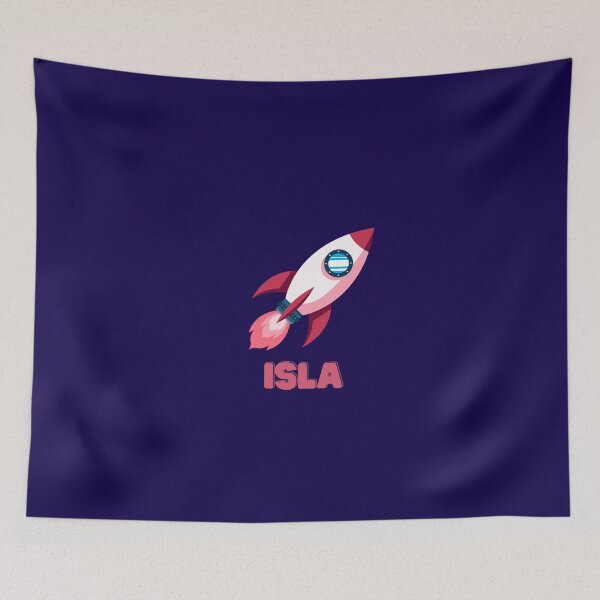 Item preview, Isla Personalised Spaceship designed and sold by melbournegirl.